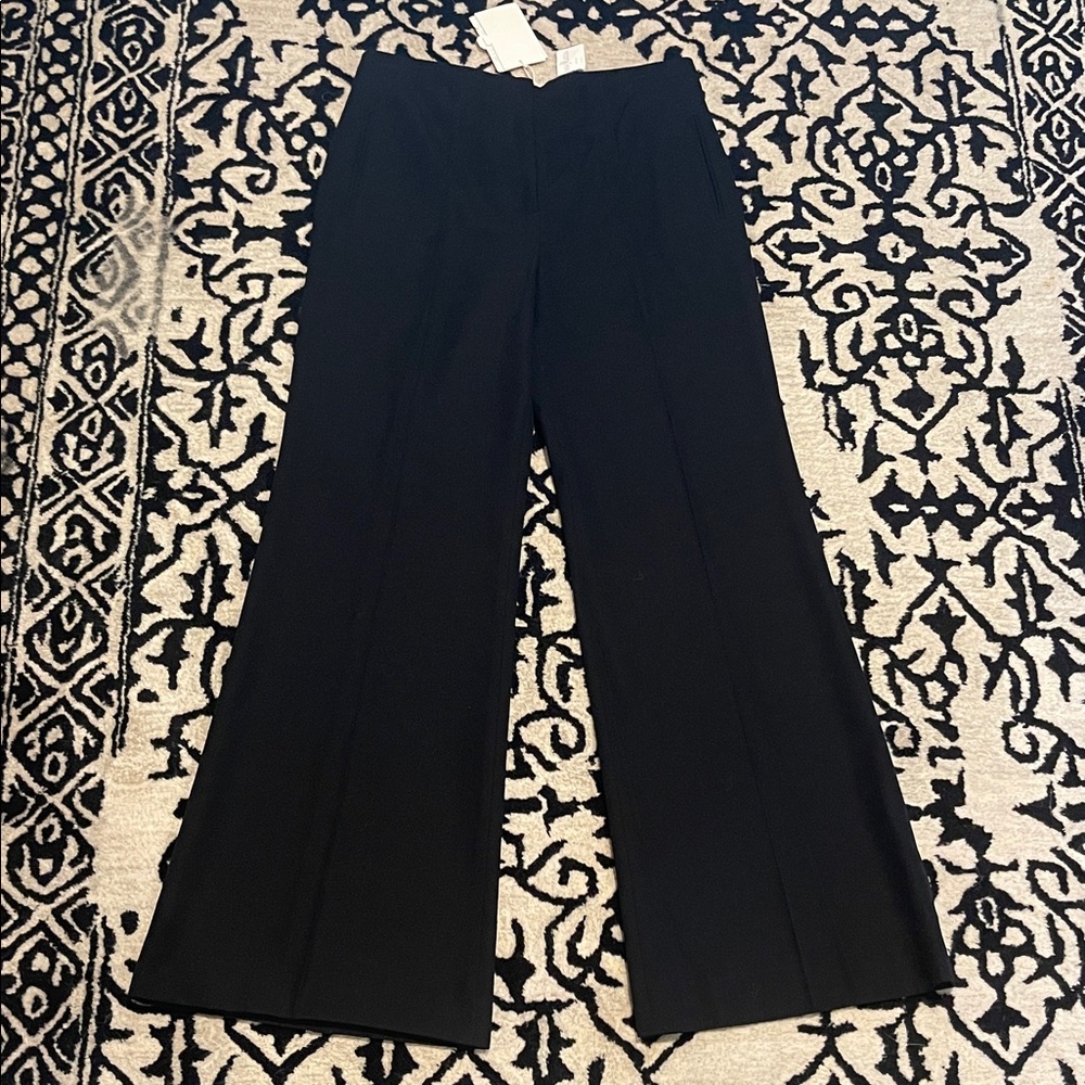 Sophisticated Black Wide-Leg Women's Pants